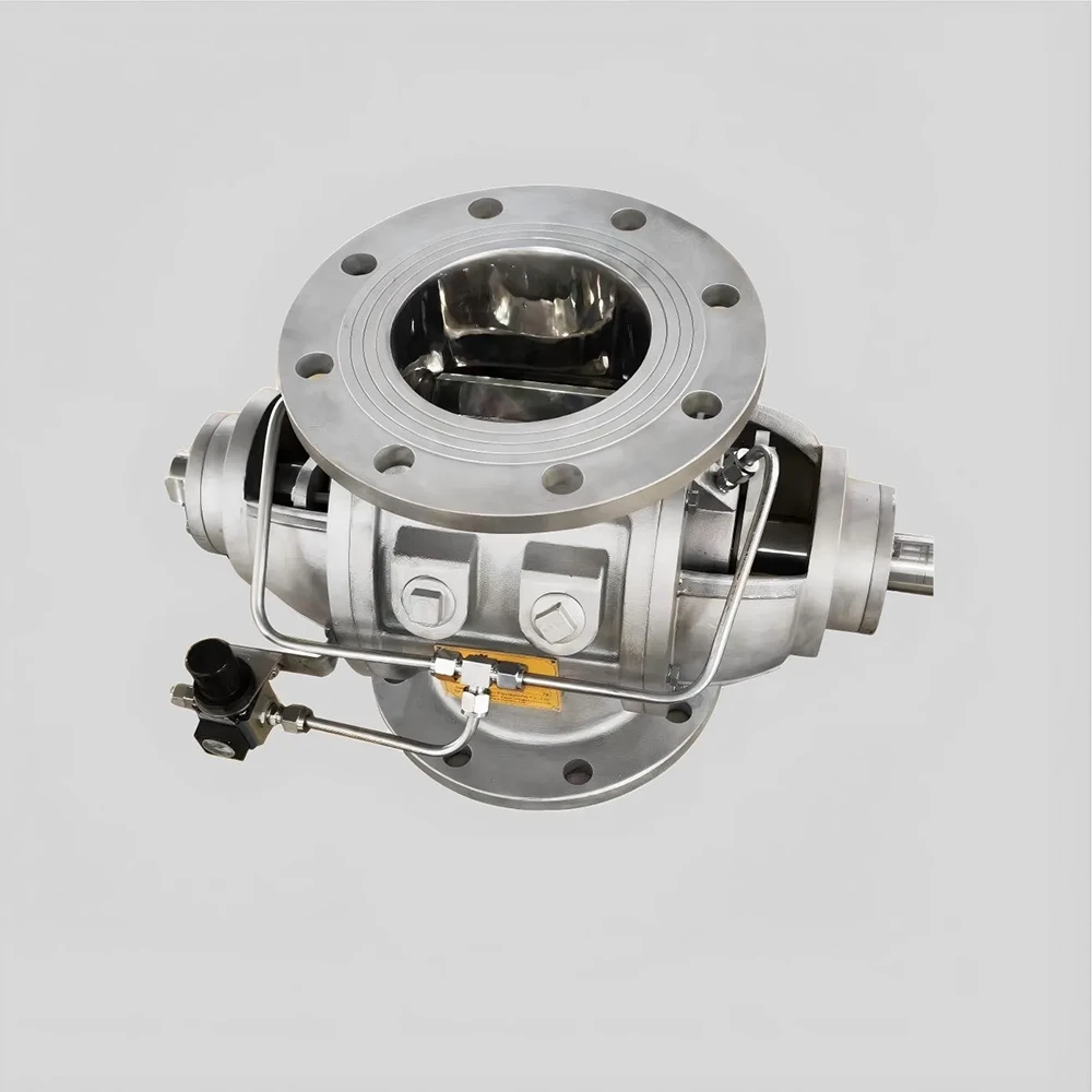 Drop Through Rotary Valve